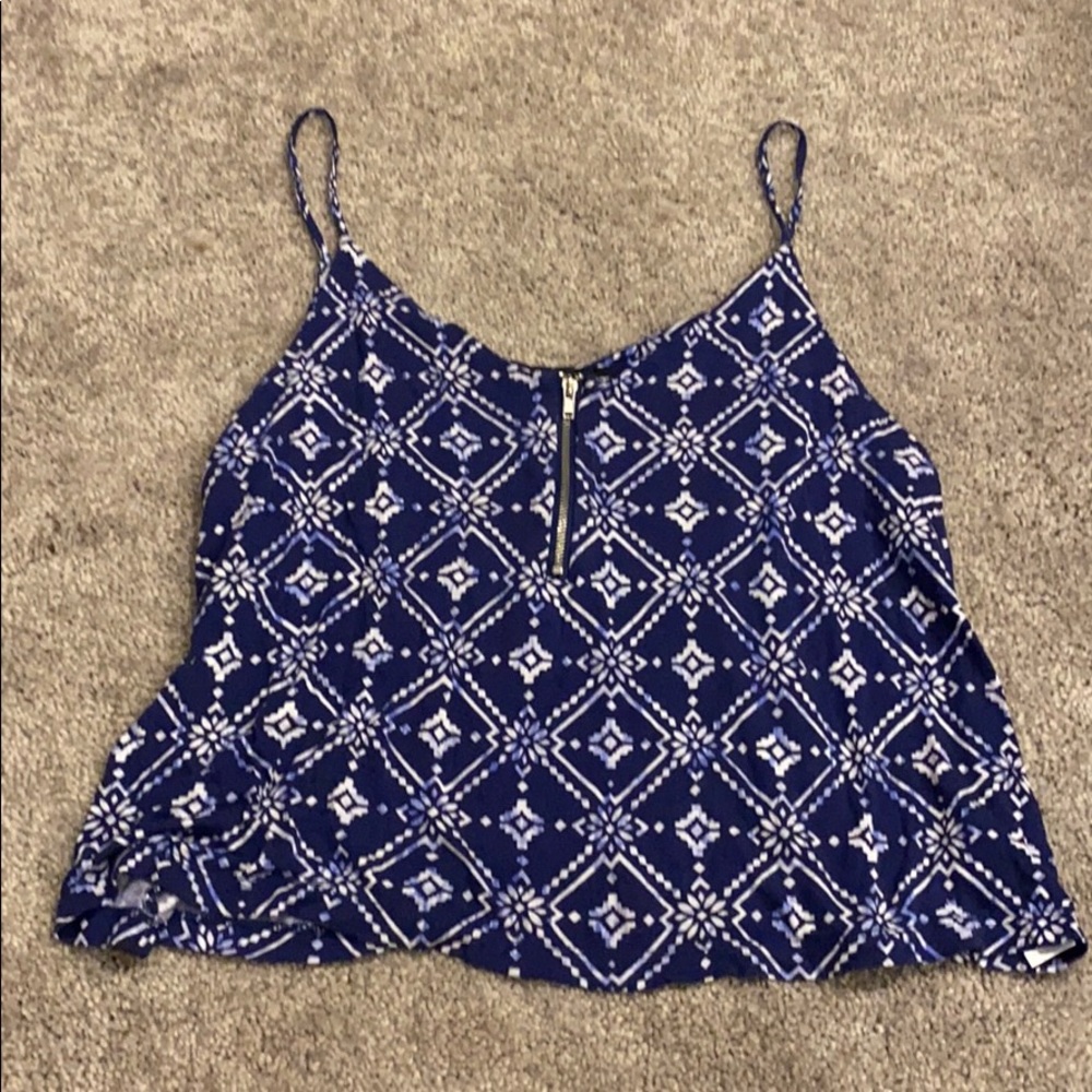 Navy blue tank